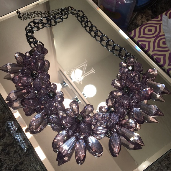 Crystal necklace. Never worn - Picture 3 of 4